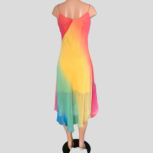 90’s Bobbie Bee Rainbow Ombre Fairy Dress ALTERED See Measurements - Picture 5 of 10